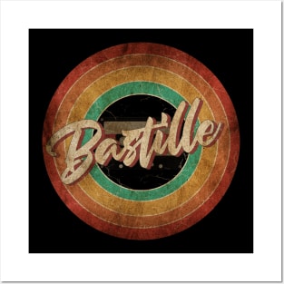 Bastille Vintage Circle Art Posters and Art